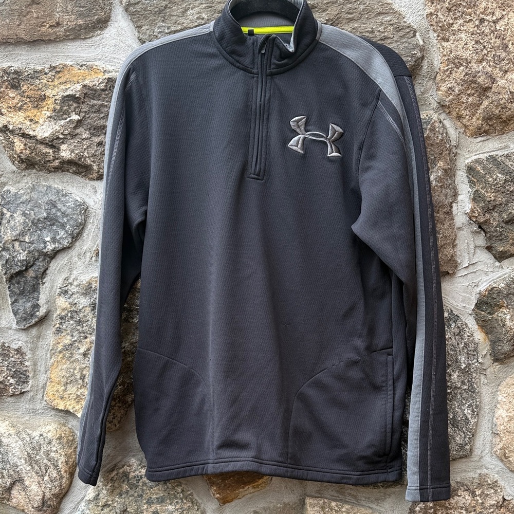 Under Armour Men's Charcoal and Light Gray Performance Jacket